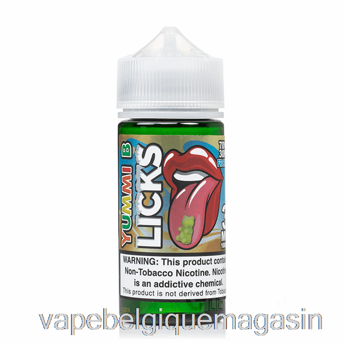 Vape Shop Bruxelles Frozty Yummi B - Licks Roll Upz - 100ml 0mg